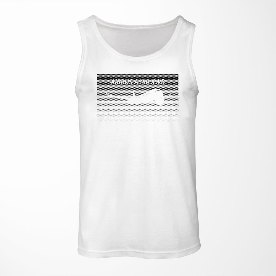 Airbus A350XWB & Dots Designed Tank Tops