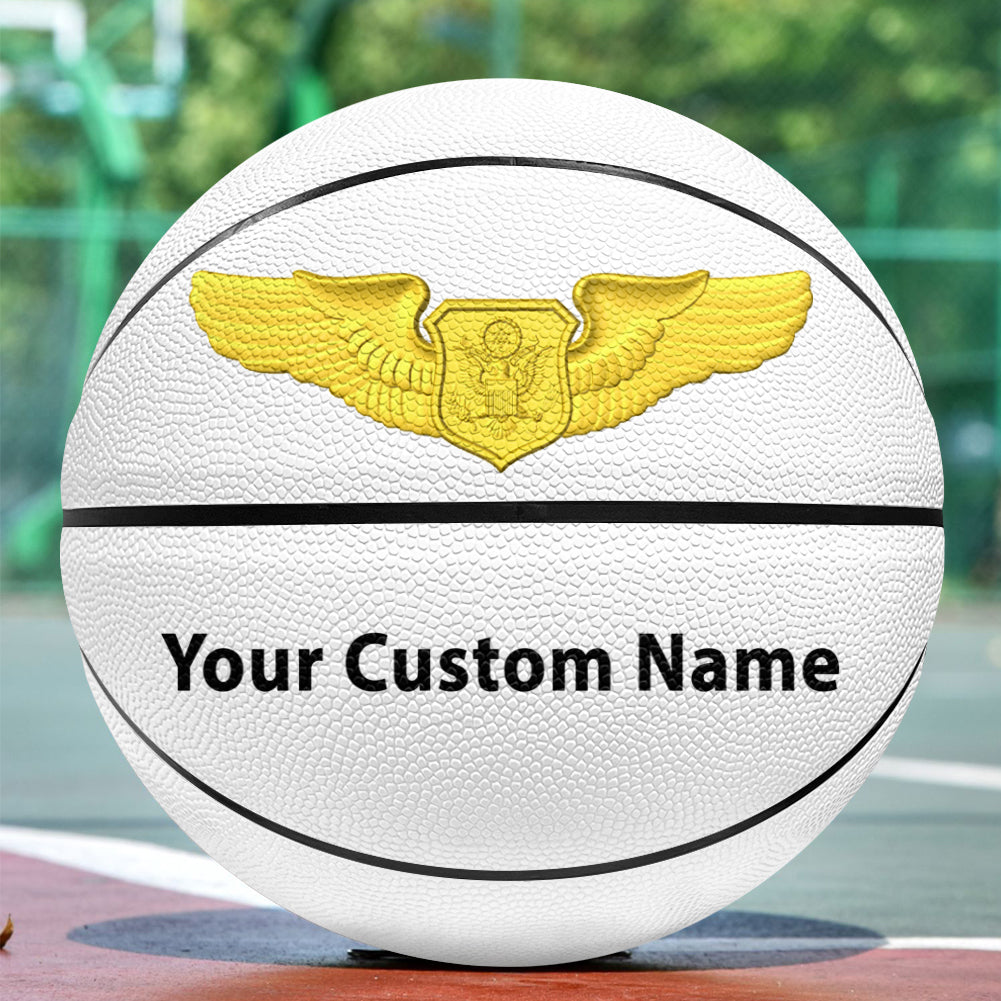 Custom Name (Special US Air Force) Designed Basketball
