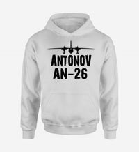 Thumbnail for Antonov AN-26 & Plane Designed Hoodies