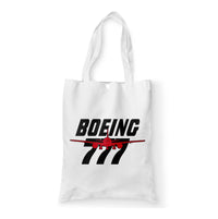 Thumbnail for Amazing Boeing 777 Designed Tote Bags
