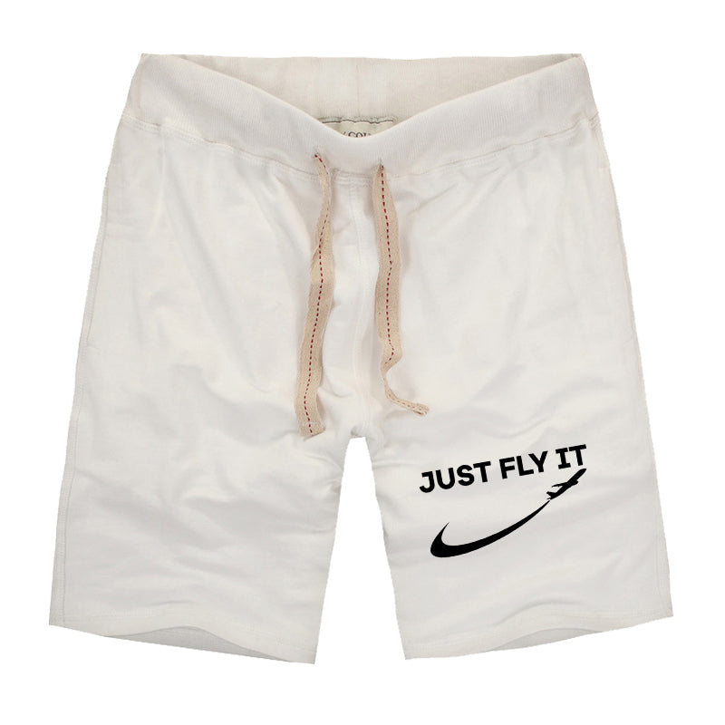 Just Fly It 2 Designed Cotton Shorts