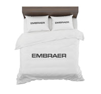 Thumbnail for Embraer & Text Designed Bedding Sets