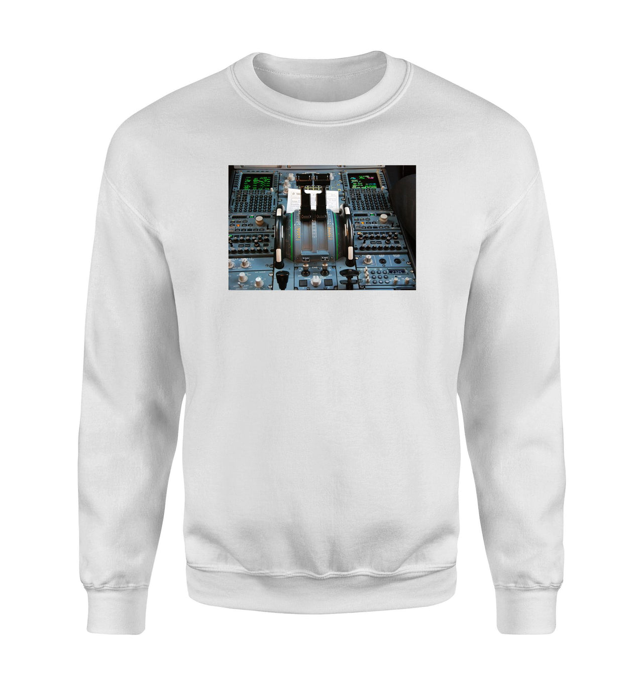 Airbus A320 Cockpit Designed Sweatshirts