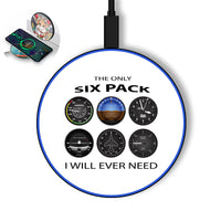 Thumbnail for The Only Six Pack I Will Ever Need Designed Wireless Chargers