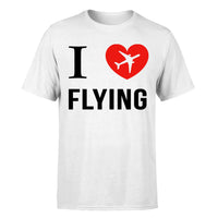 Thumbnail for I Love Flying Designed T-Shirts