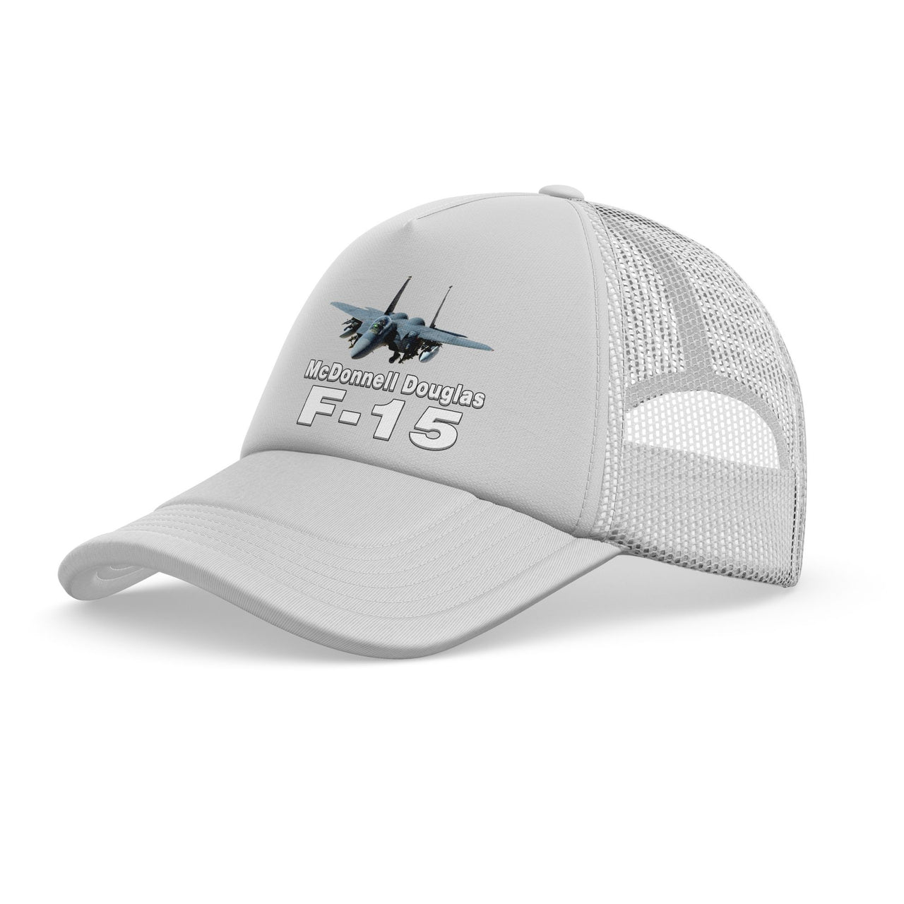 The McDonnell Douglas F15 Designed Trucker Caps & Hats
