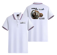 Thumbnail for Airbus A320 & V2500 Engine Designed Stylish Polo T-Shirts (Double-Side)
