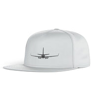 Thumbnail for Boeing 737-800NG Silhouette Designed Snapback Caps & Hats