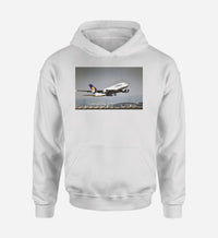 Thumbnail for Departing Lufthansa A380 Designed Hoodies