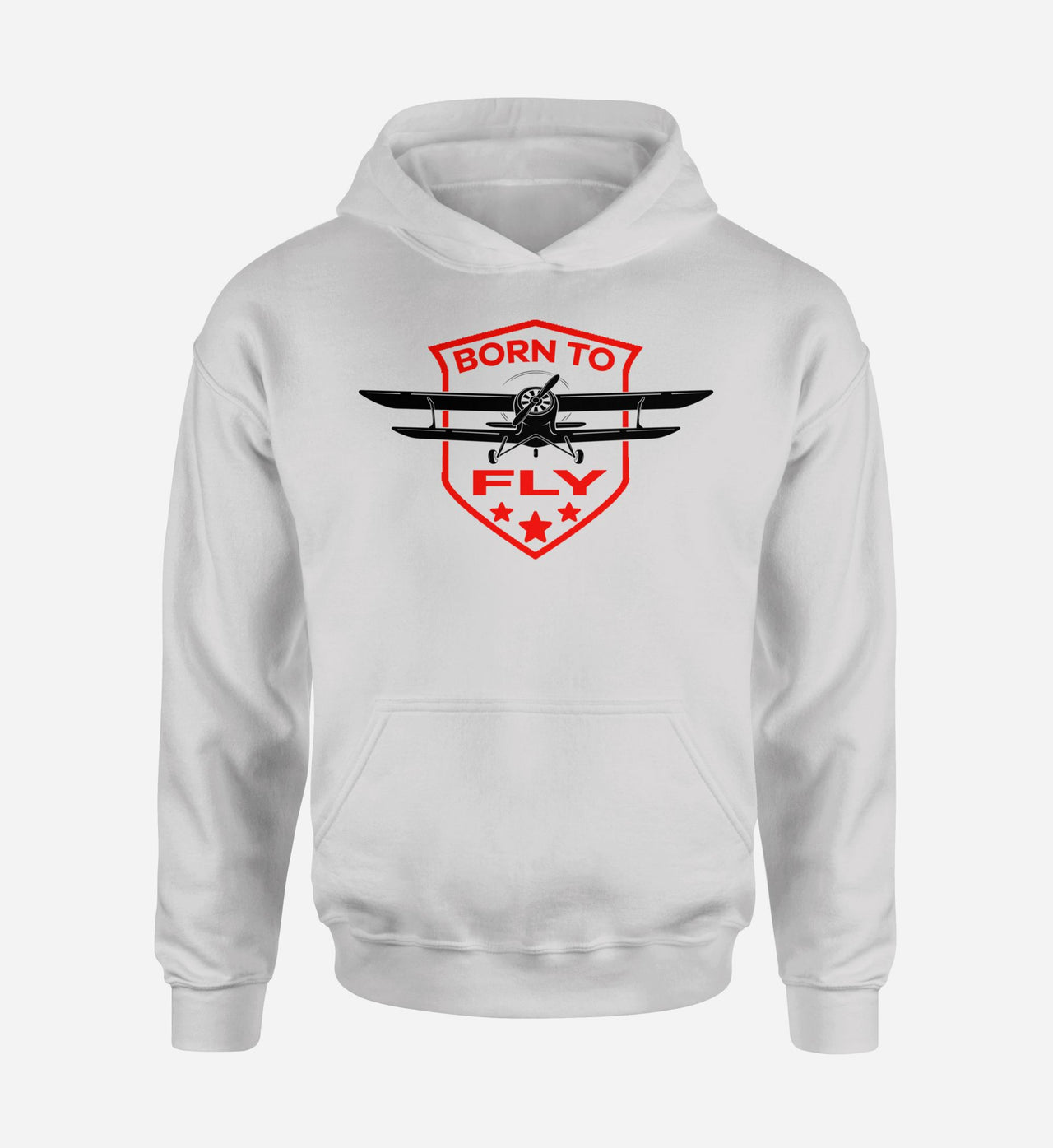 Born To Fly Designed Designed Hoodies