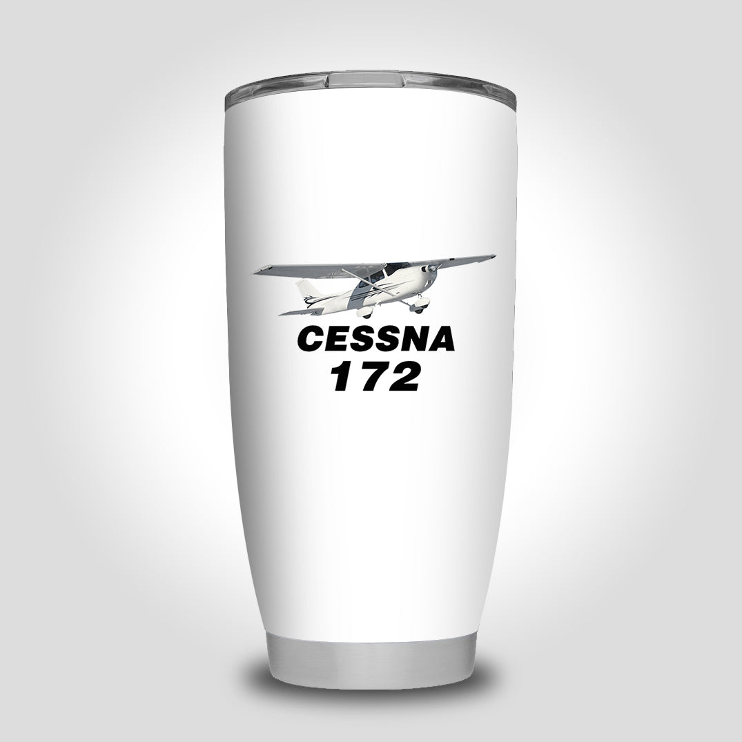 The Cessna 172 Designed Tumbler Travel Mugs