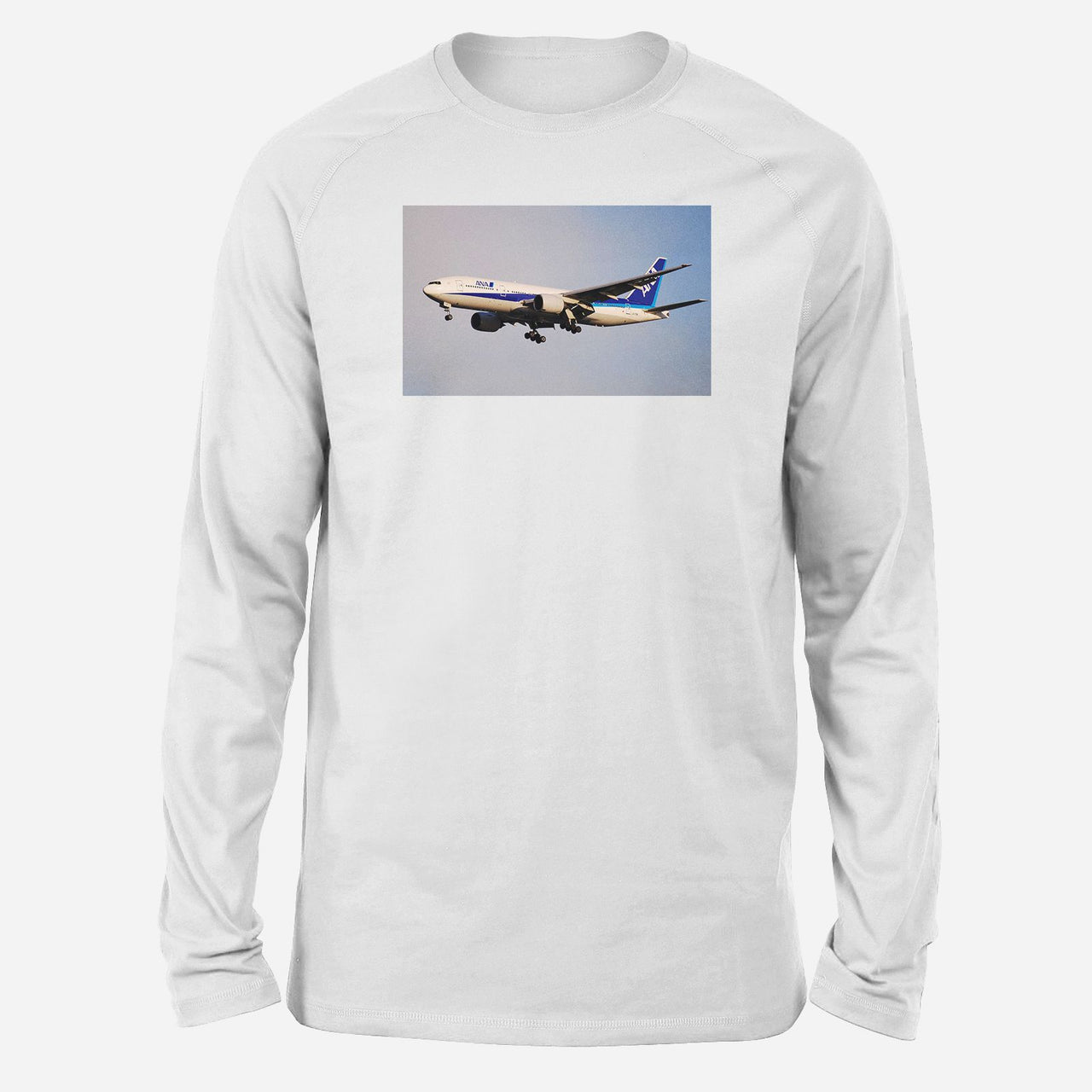 ANA's Boeing 777 Designed Long-Sleeve T-Shirts