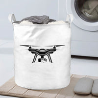 Thumbnail for Drone Silhouette Designed Laundry Baskets
