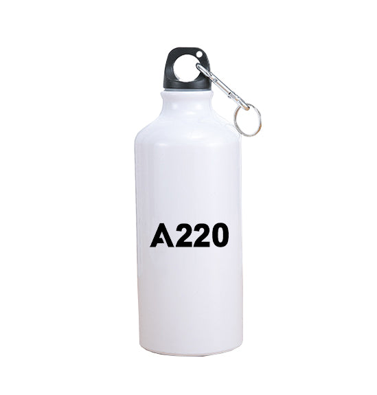 A220 Flat Text Designed Thermoses