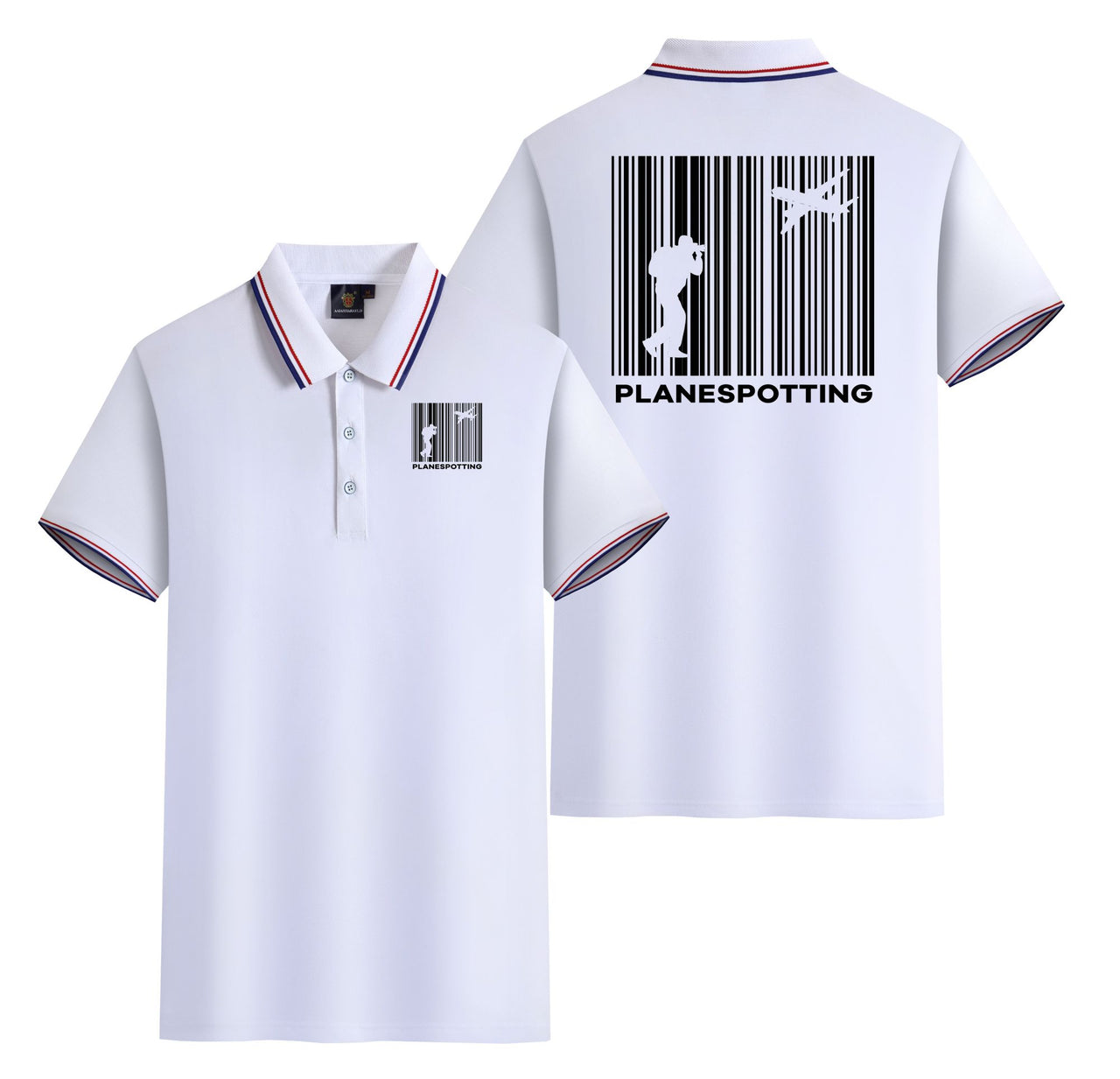 Planespotting Designed Stylish Polo T-Shirts (Double-Side)