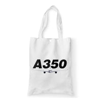 Thumbnail for Super Airbus A350 Designed Tote Bags