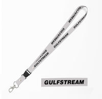 Thumbnail for Gulfstream & Text Designed Detachable Lanyard & ID Holders