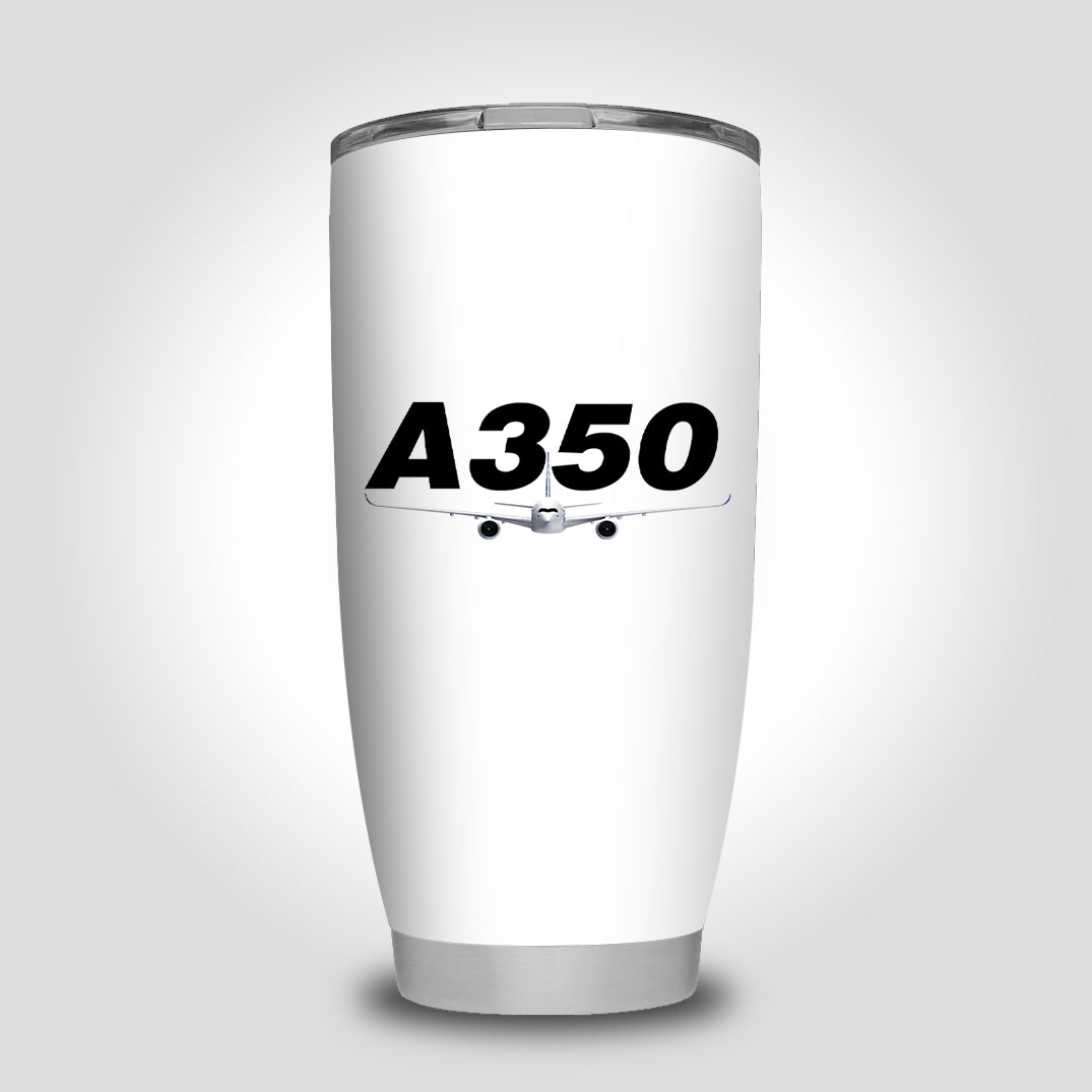 Super Airbus A350 Designed Tumbler Travel Mugs