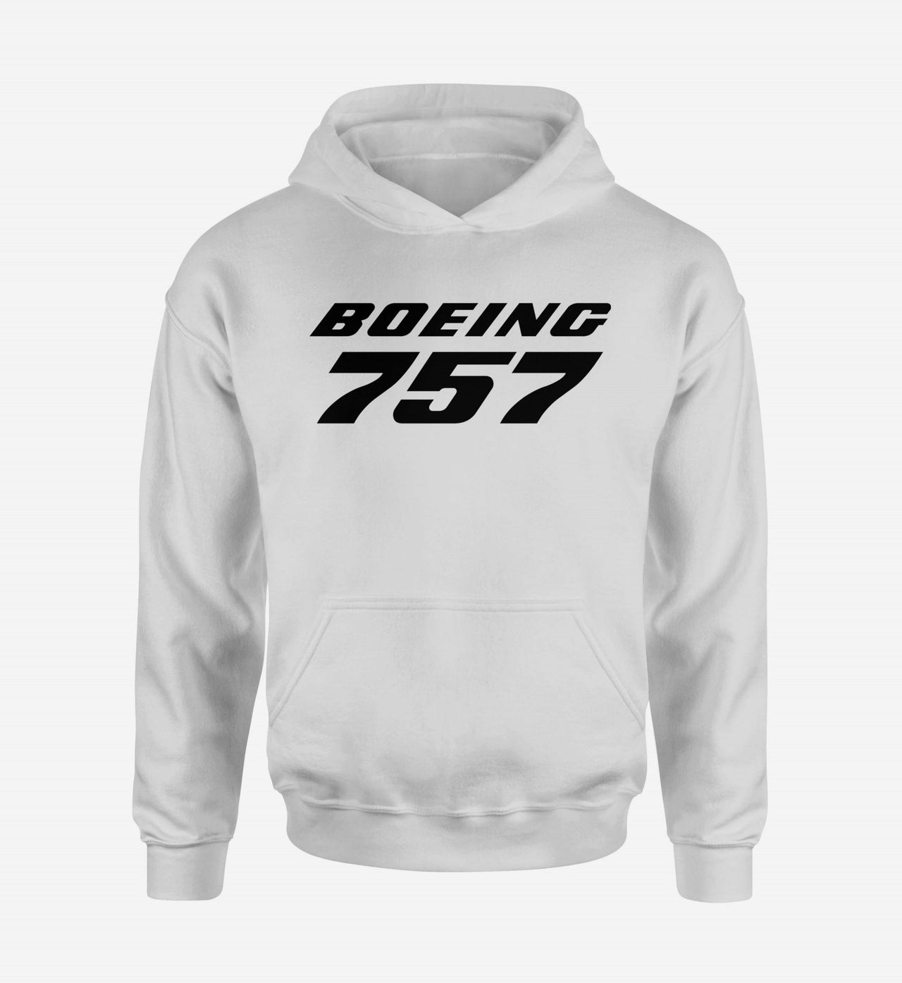 Boeing 757 & Text Designed Hoodies
