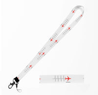 Thumbnail for Aviation Heartbeats Designed Lanyard & ID Holders