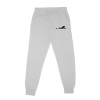 Thumbnail for Multicolor Airplane Designed Sweatpants