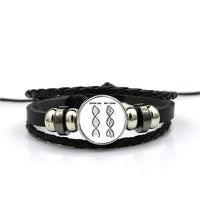 Thumbnail for Aviation DNA Designed Leather Bracelets