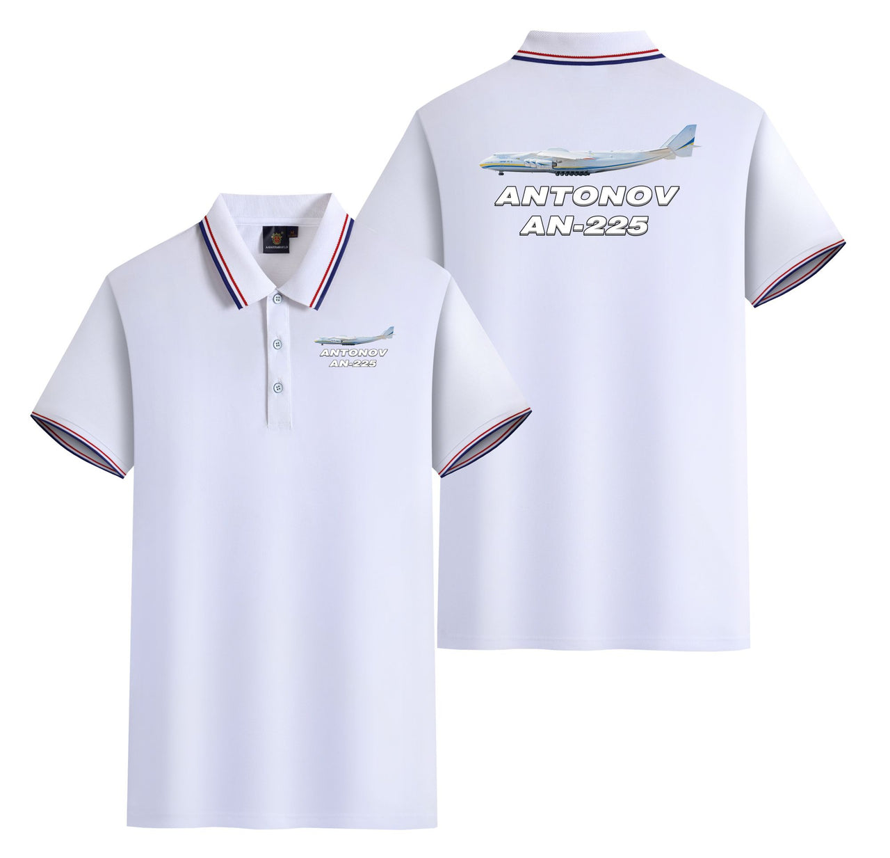 The Antonov AN-225 Designed Stylish Polo T-Shirts (Double-Side)