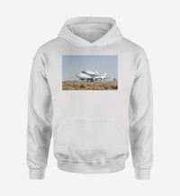 Thumbnail for Boeing 747 Carrying Nasa's Space Shuttle Designed Hoodies