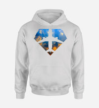 Thumbnail for Supermen of The Skies (Sunrise) Designed Hoodies