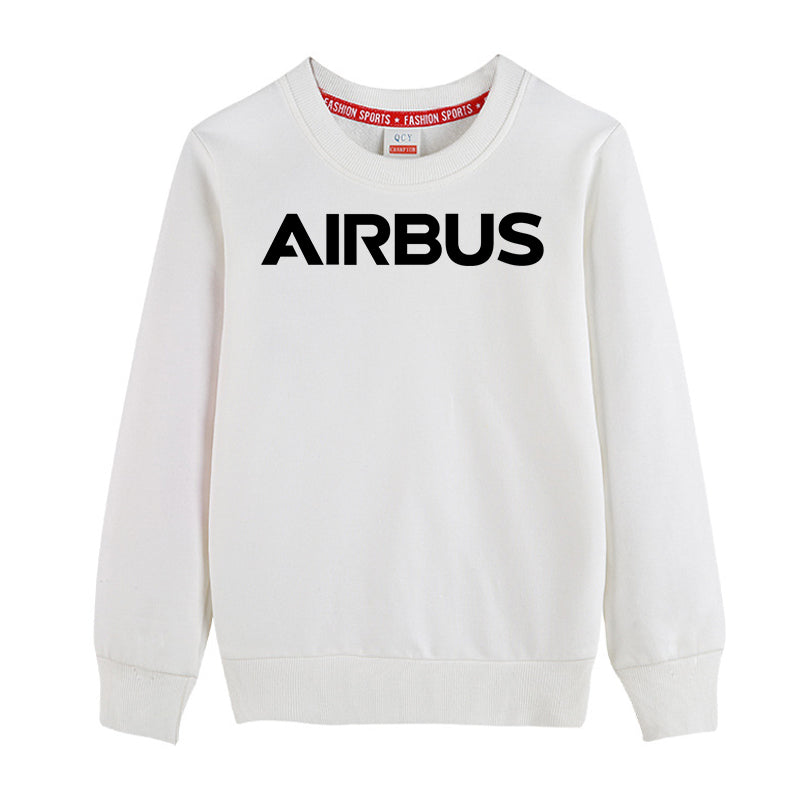 Airbus & Text Designed "CHILDREN" Sweatshirts