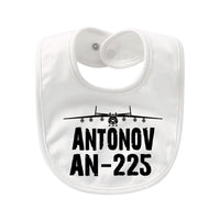 Thumbnail for Antonov AN-225 & Plane Designed Baby Saliva & Feeding Towels