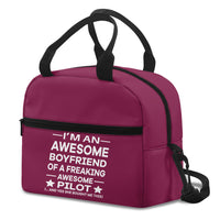 Thumbnail for I am an Awesome Boyfriend Designed Lunch Bags