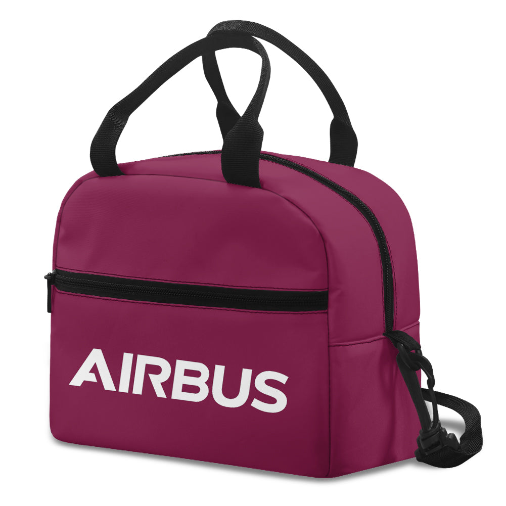Airbus & Text Designed Lunch Bags