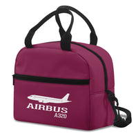 Thumbnail for Airbus A320 Printed Designed Lunch Bags