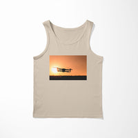Thumbnail for Amazing Drone in Sunset Designed Tank Tops