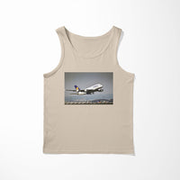 Thumbnail for Departing Lufthansa A380 Designed Tank Tops