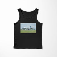 Thumbnail for Departing Airbus A380 with Original Livery Designed Tank Tops