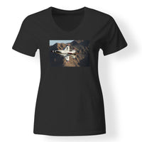 Thumbnail for Amazing Show by Fighter Jet 16 Designed V-Neck T-Shirts