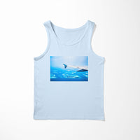 Thumbnail for Outstanding View Through Airplane Wing Designed Tank Tops