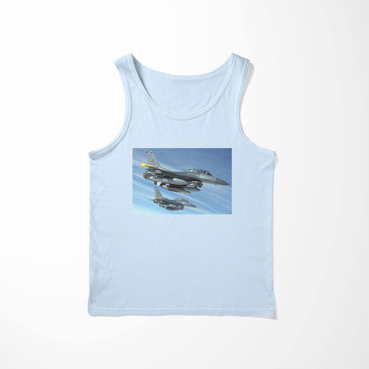 Two Fighting Falcon Designed Tank Tops
