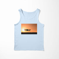 Thumbnail for Amazing Drone in Sunset Designed Tank Tops