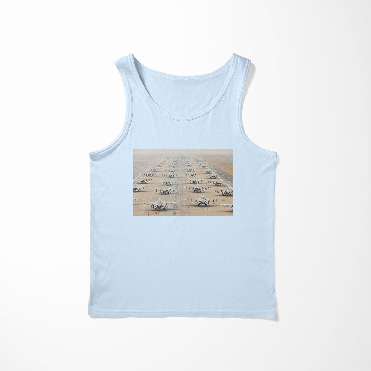 Military Jets Designed Tank Tops