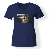 Thumbnail for Amazing Show by Fighter Jet 16 Designed V-Neck T-Shirts