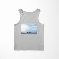 Thumbnail for Boeing 737 & City View Behind Designed Tank Tops