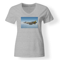 Thumbnail for Cruising Fighter Jet 35 Designed V-Neck T-Shirts