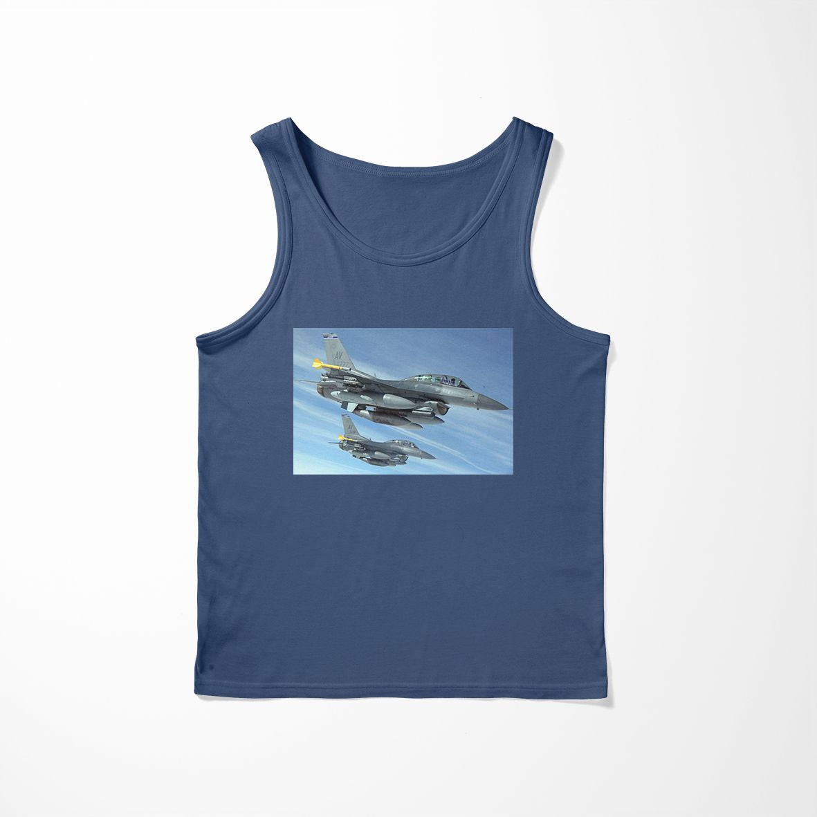 Two Fighting Falcon Designed Tank Tops