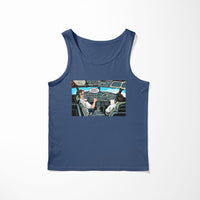 Thumbnail for Don't Worry Thumb Up Captain Designed Tank Tops