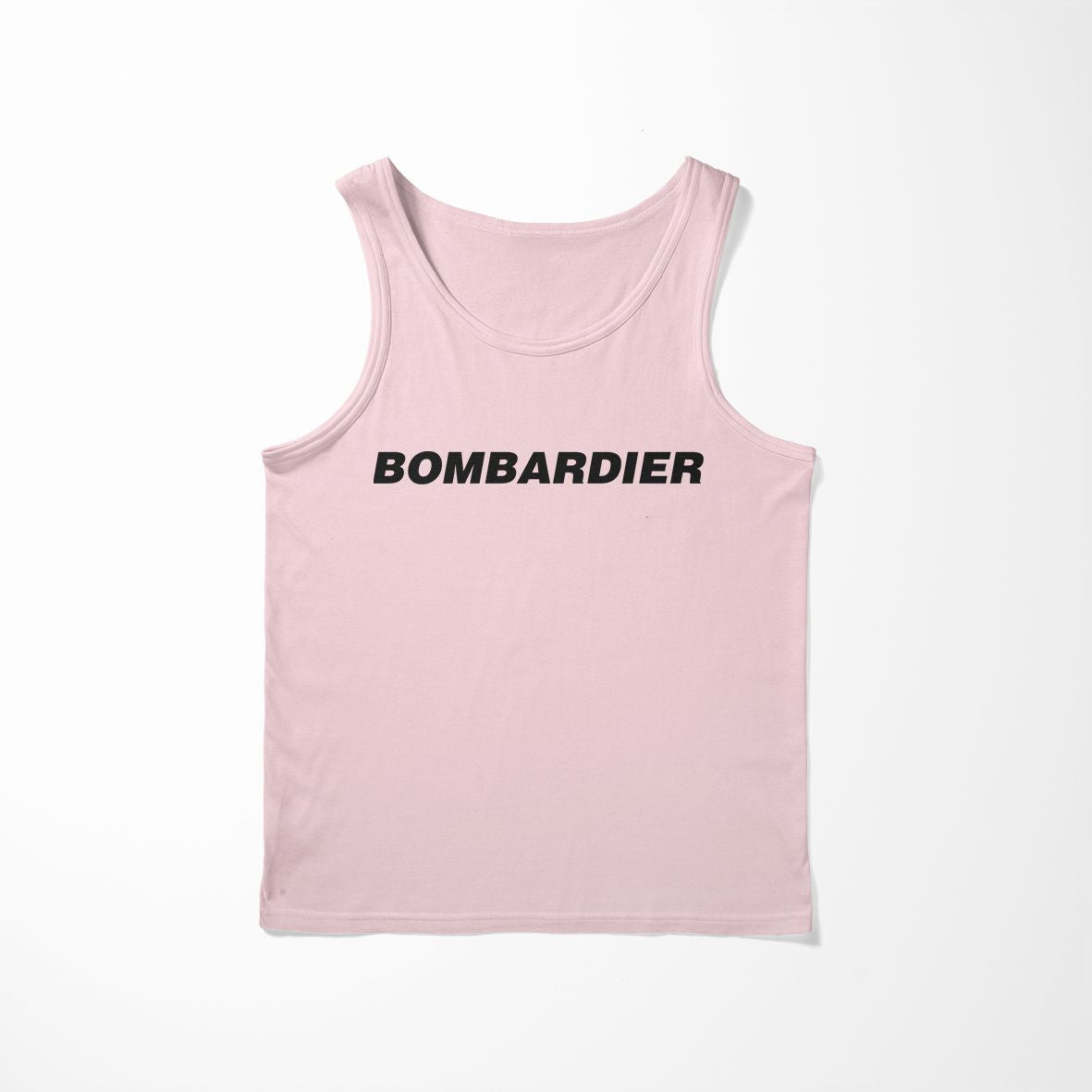 Bombardier & Text Designed Tank Top