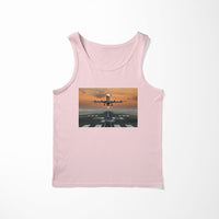Thumbnail for Aircraft Departing from RW30 Designed Tank Tops
