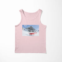 Thumbnail for Amazing Snow Airplane Designed Tank Tops